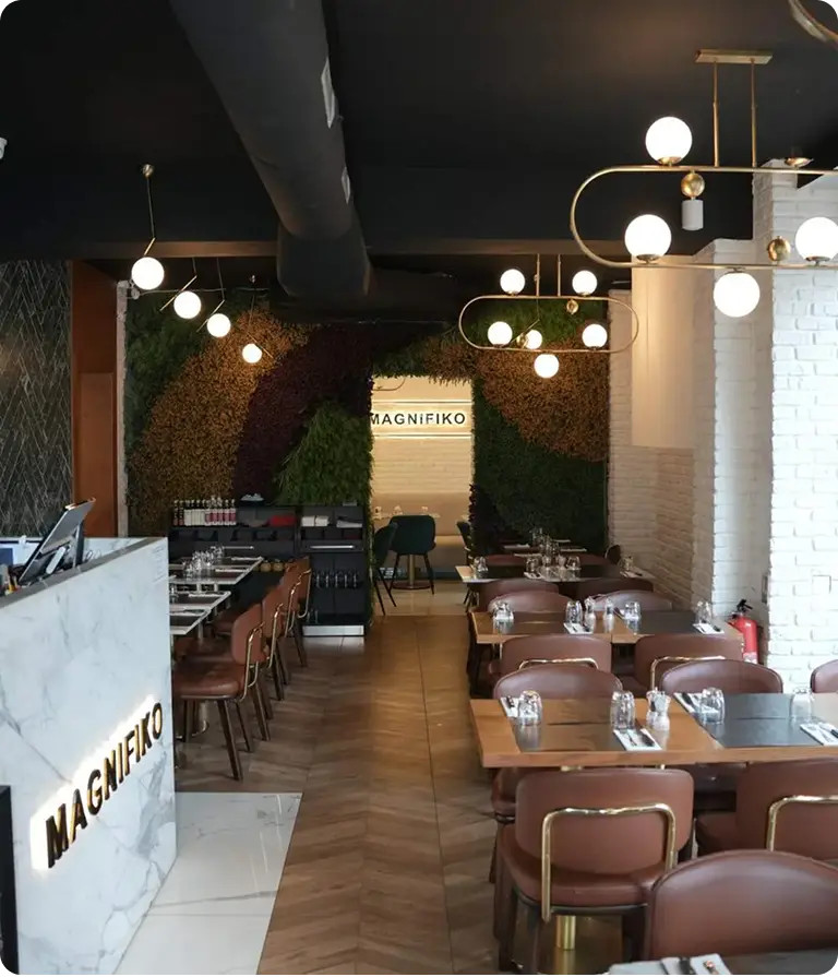Restaurant interior